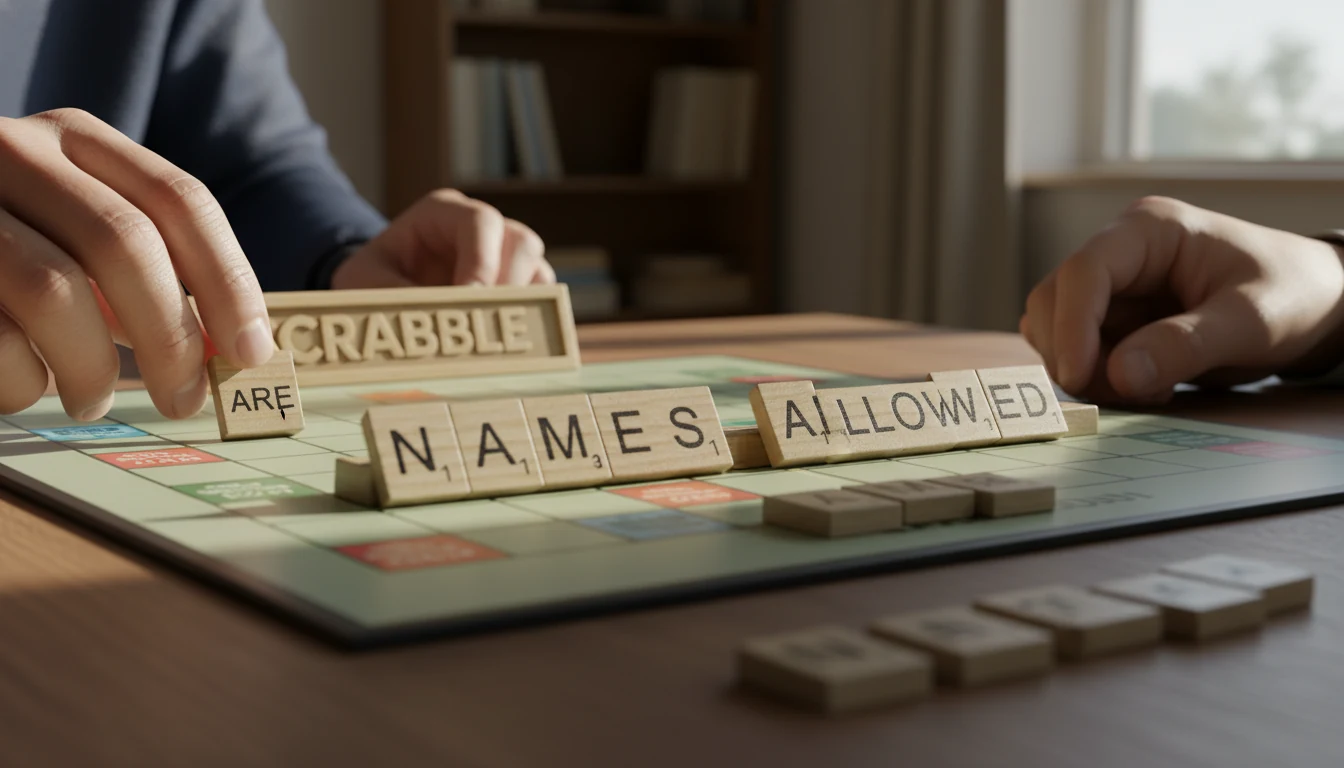 Scrabble rules featured scene