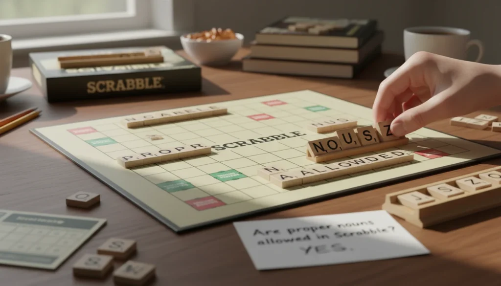 Scrabble Proper Noun Rules: Official Scrabble Rules Guide