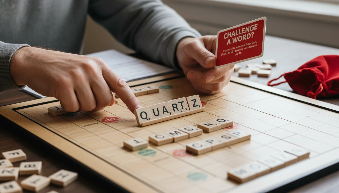 Scrabble rules rule situation