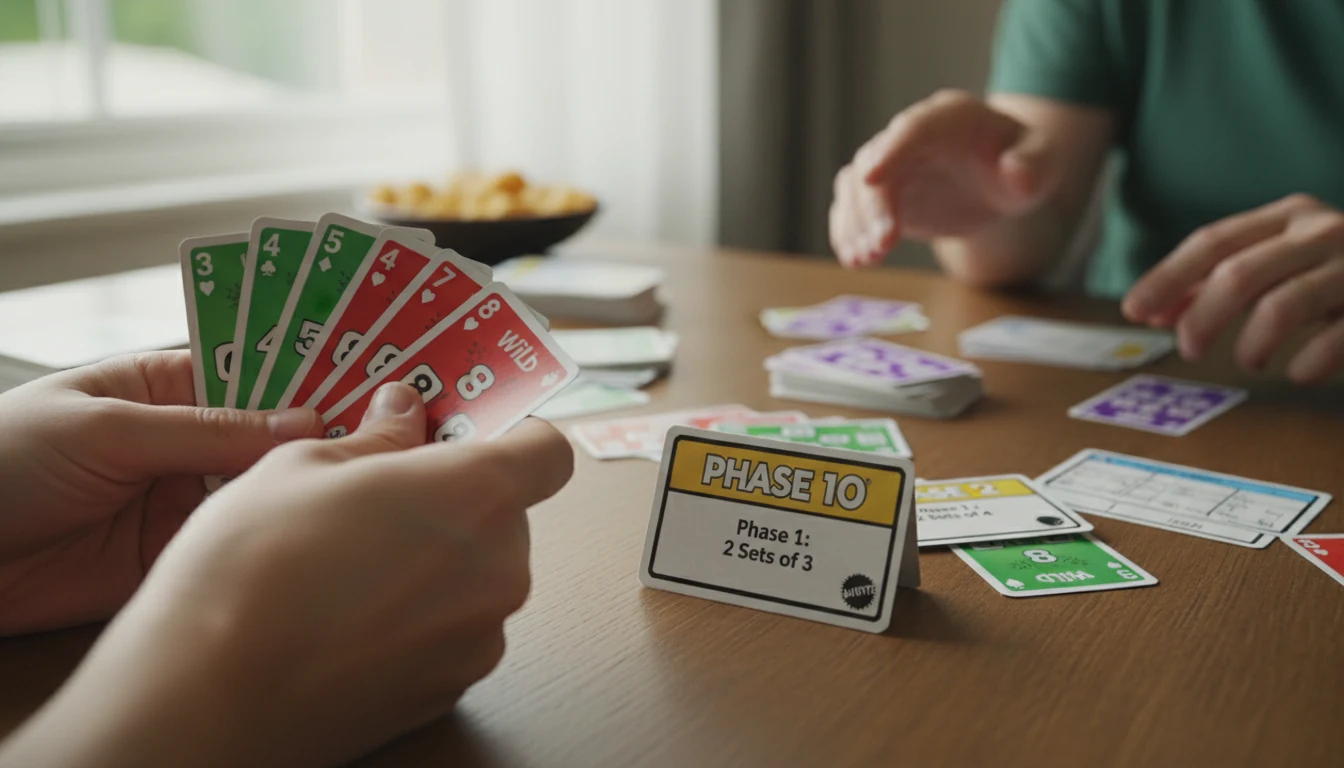 Phase 10 rules featured scene