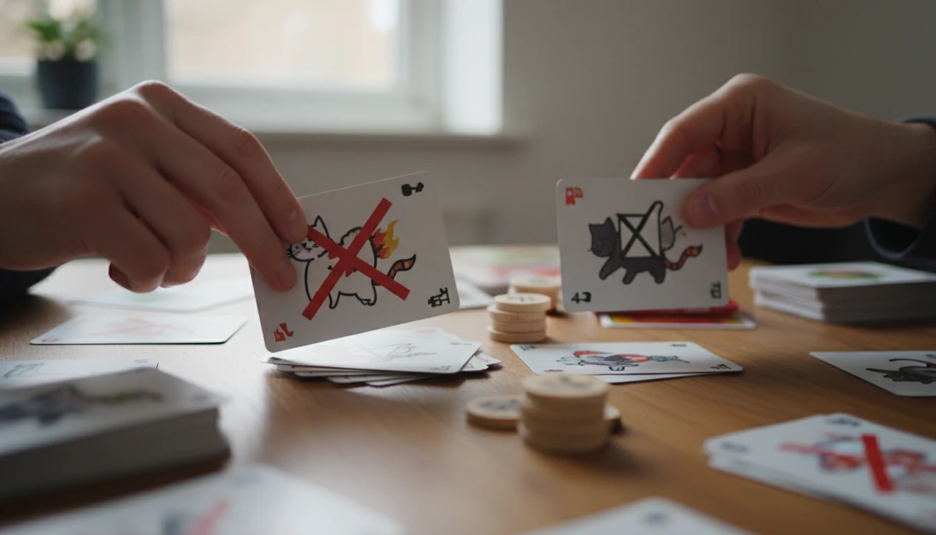 Exploding Kittens rules rule situation