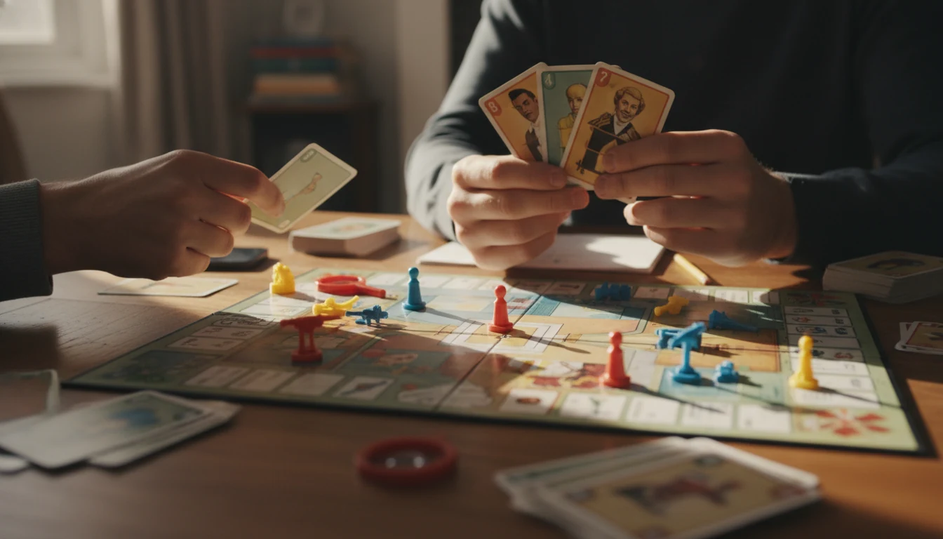 Clue/Cluedo rules featured scene