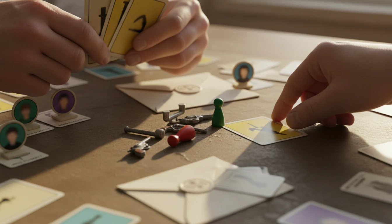 Clue/Cluedo rules rule situation