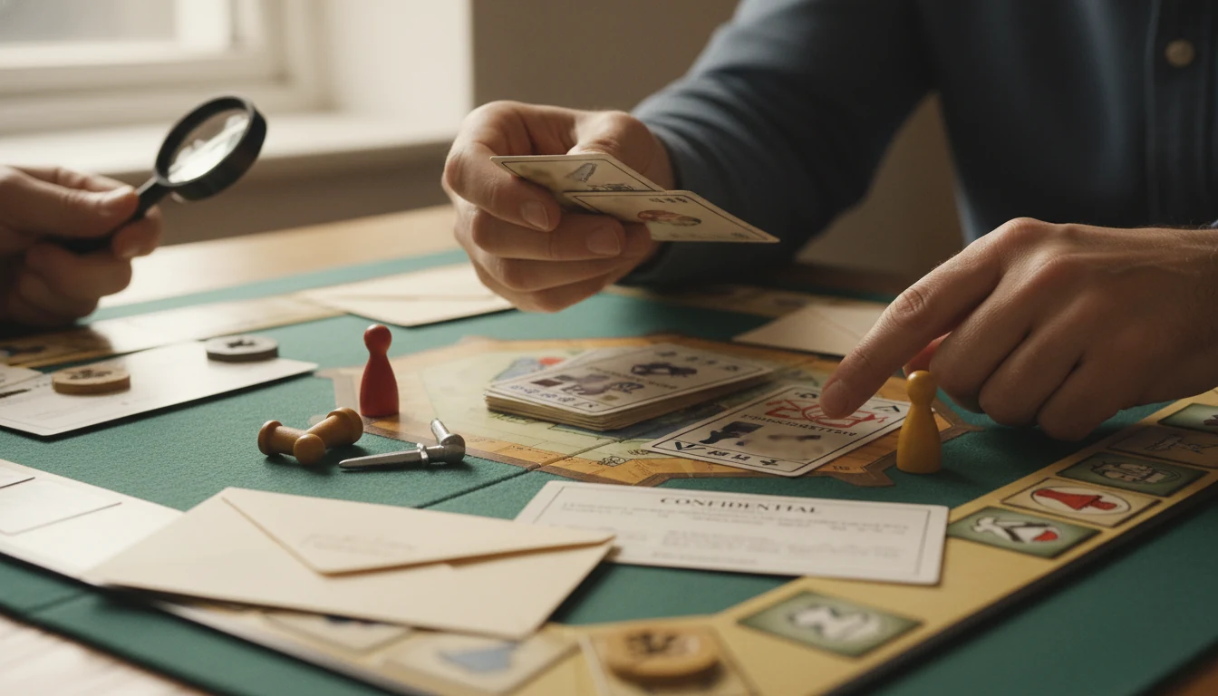 Clue/Cluedo rules rule situation