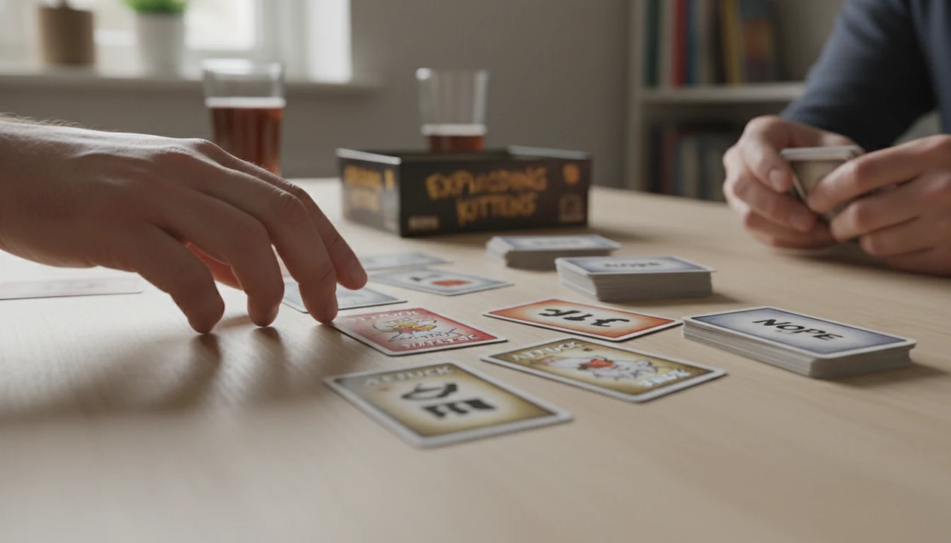 Exploding Kittens rules featured scene