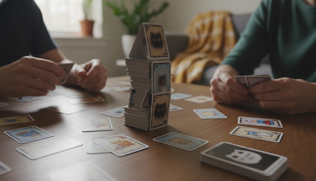Exploding Kittens NOPE Card Stacking Official Rules