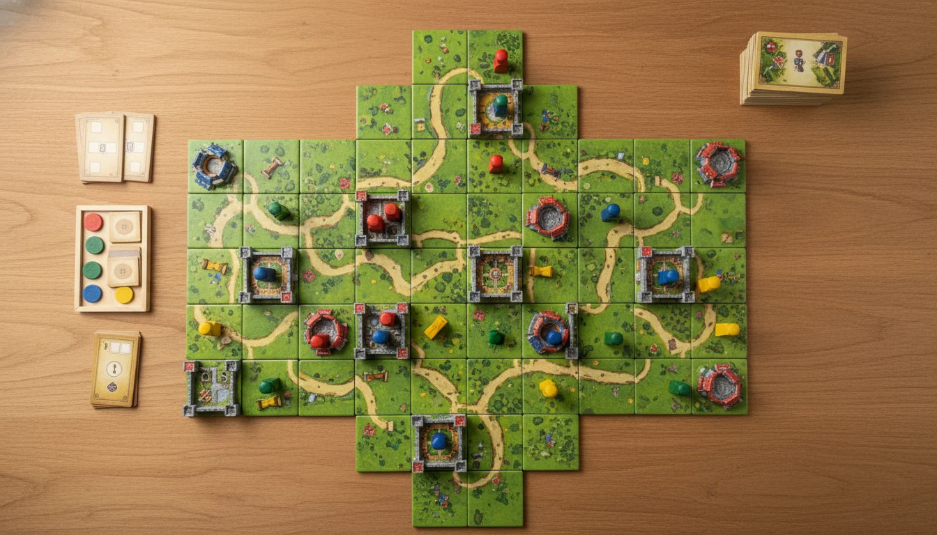 Carcassonne rules featured scene