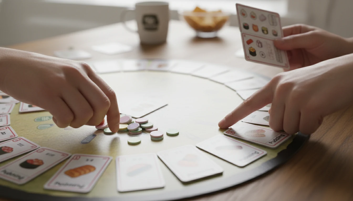 Sushi Go! rules featured scene