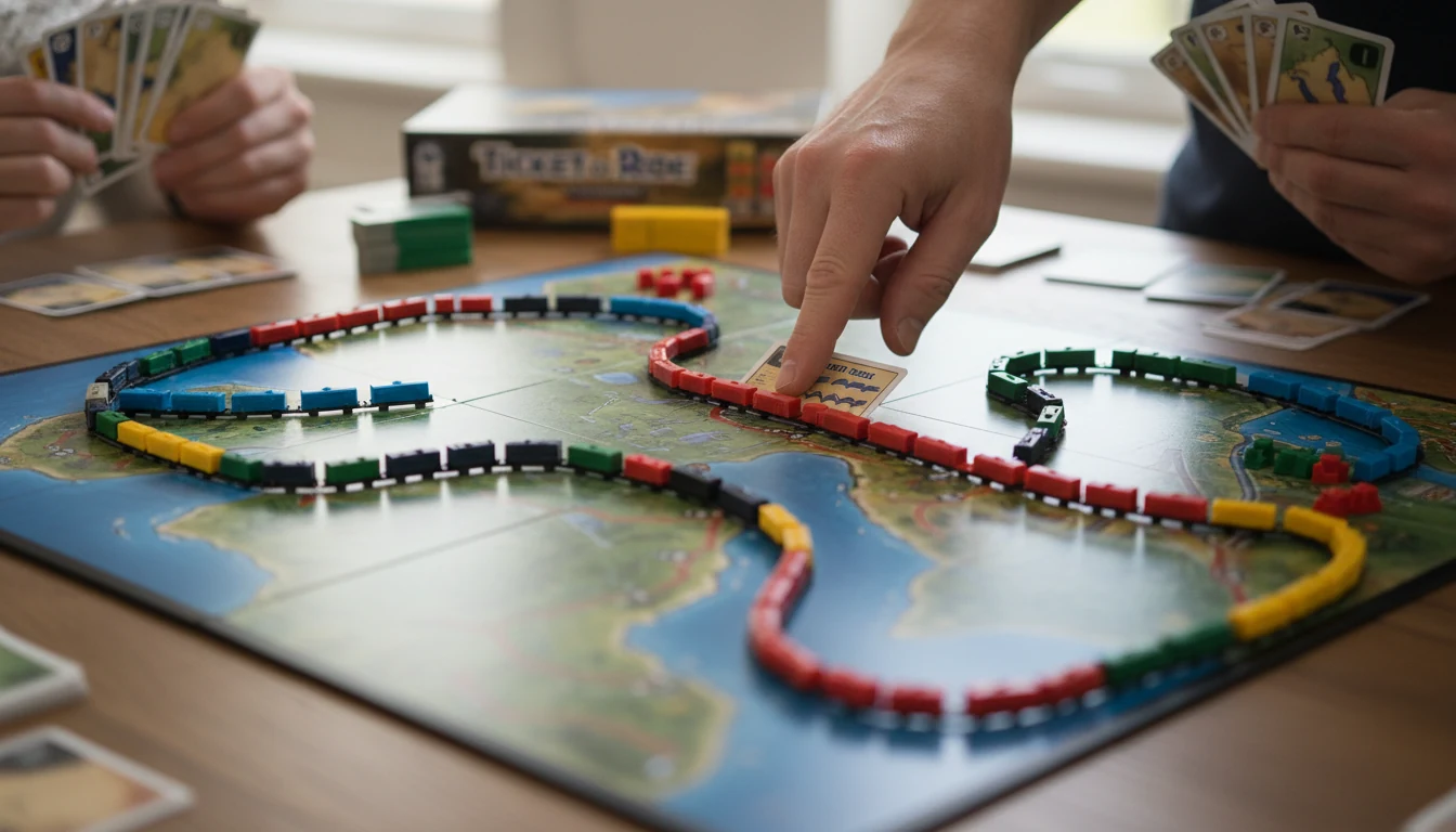 Ticket to Ride rules featured scene