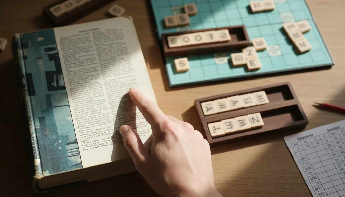 Scrabble rules rule situation