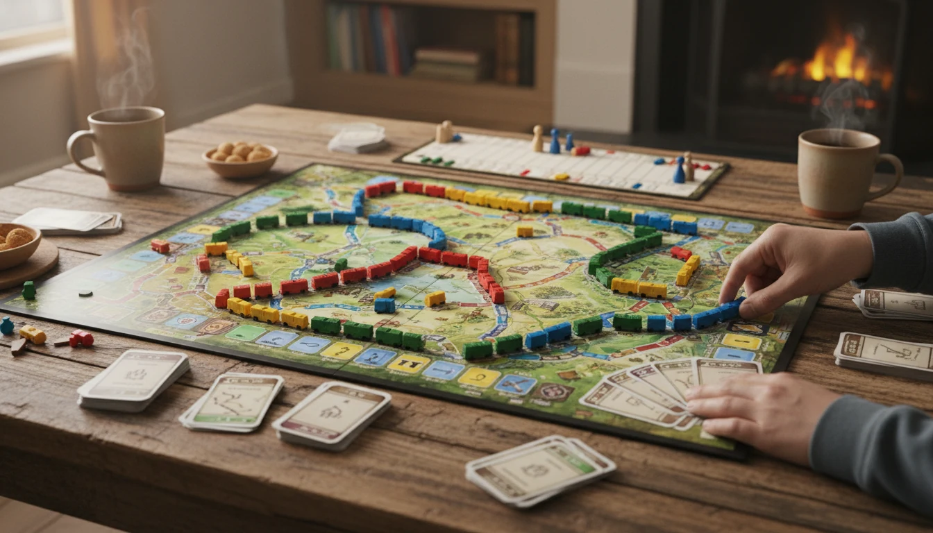 Ticket to Ride rules featured scene