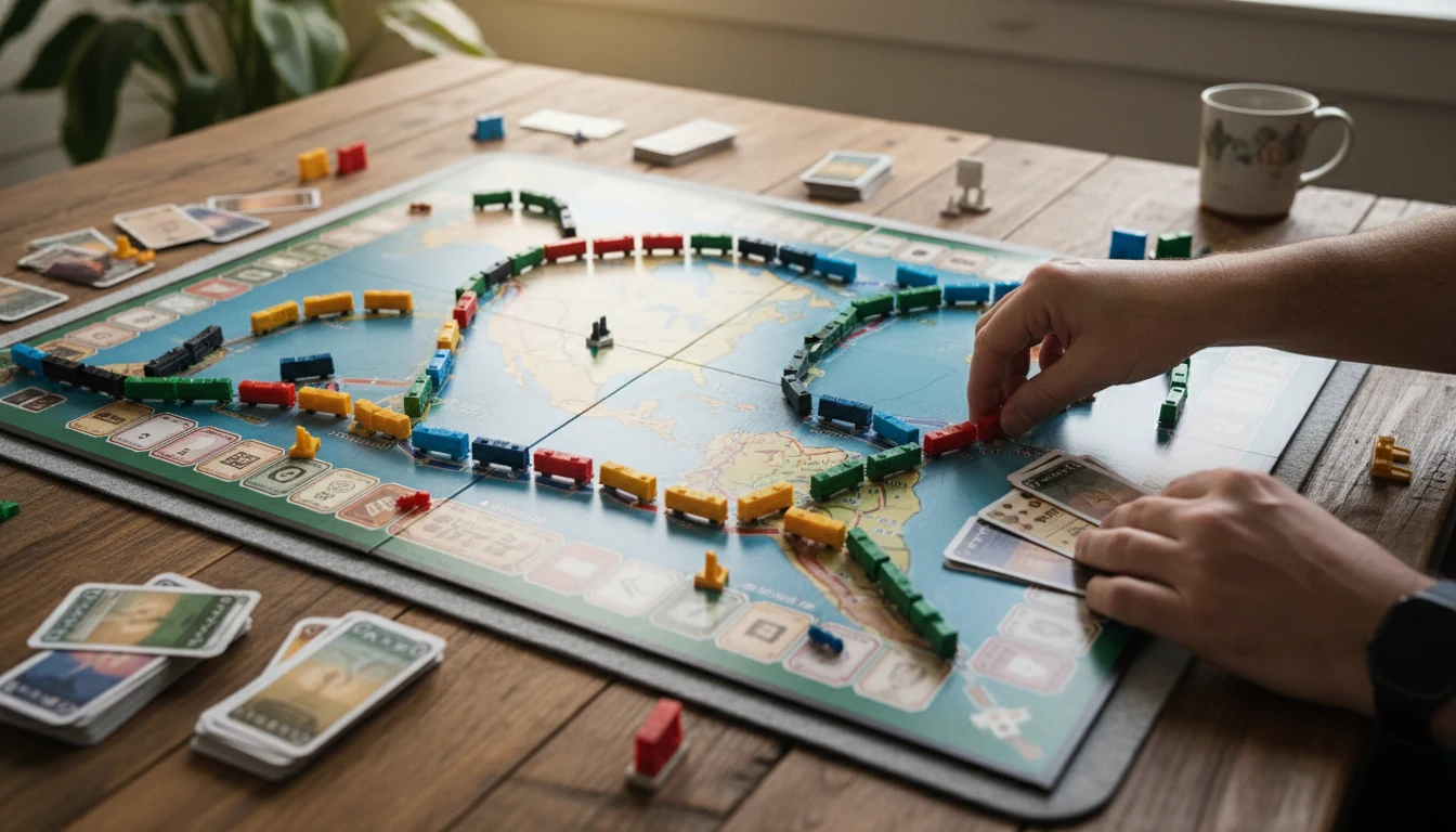 Ticket to Ride rules featured scene