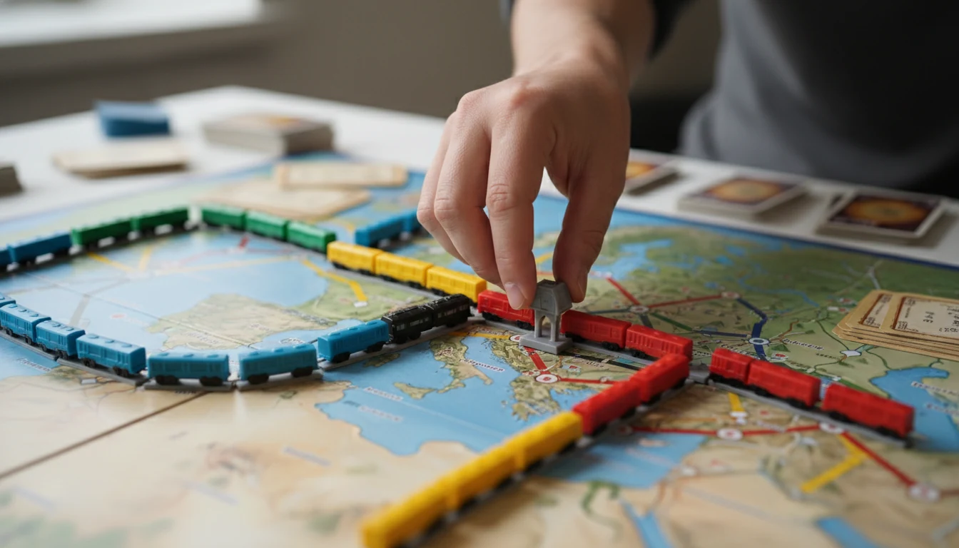 Ticket to Ride rules featured scene