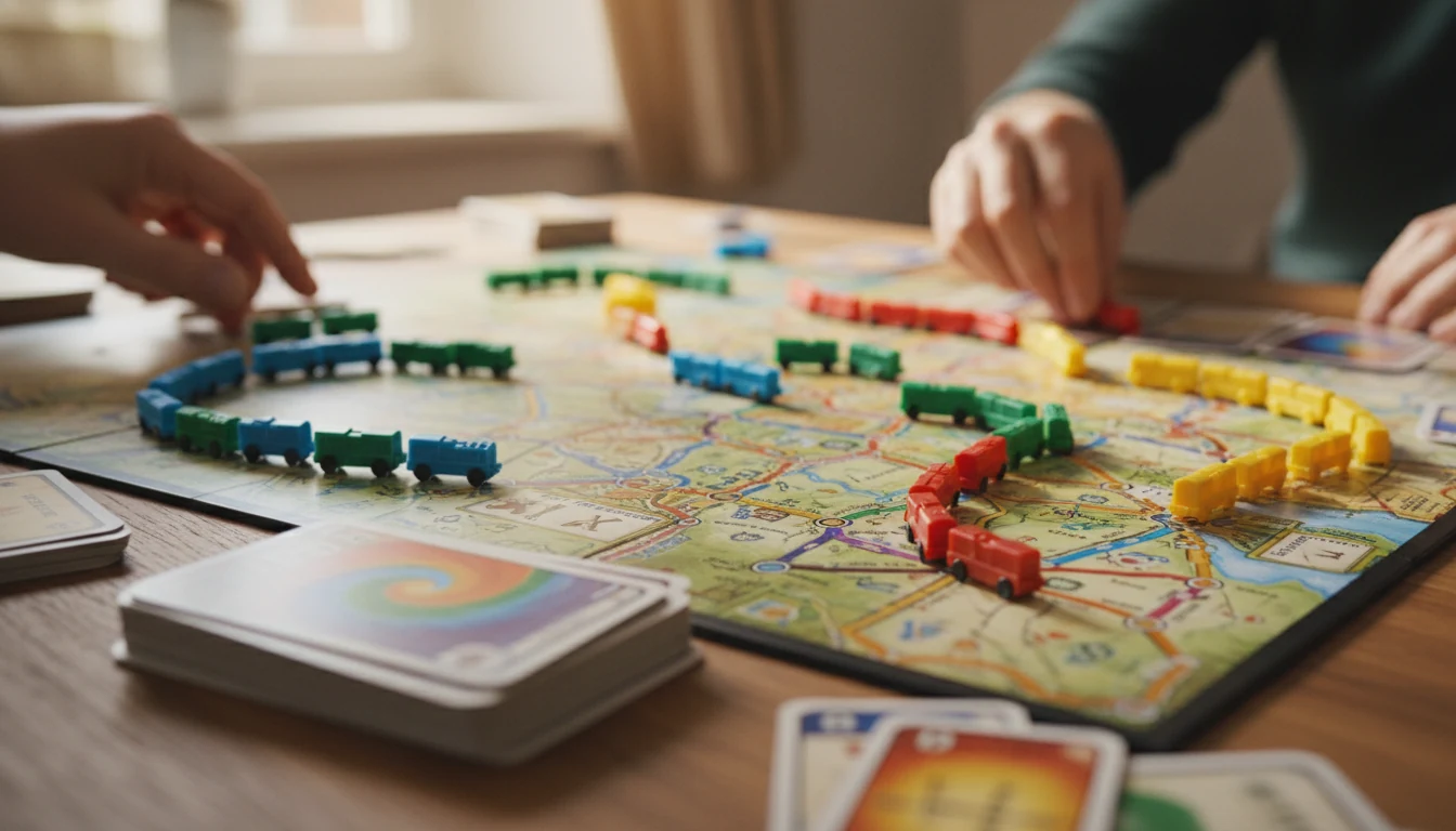 Ticket to Ride rules featured scene