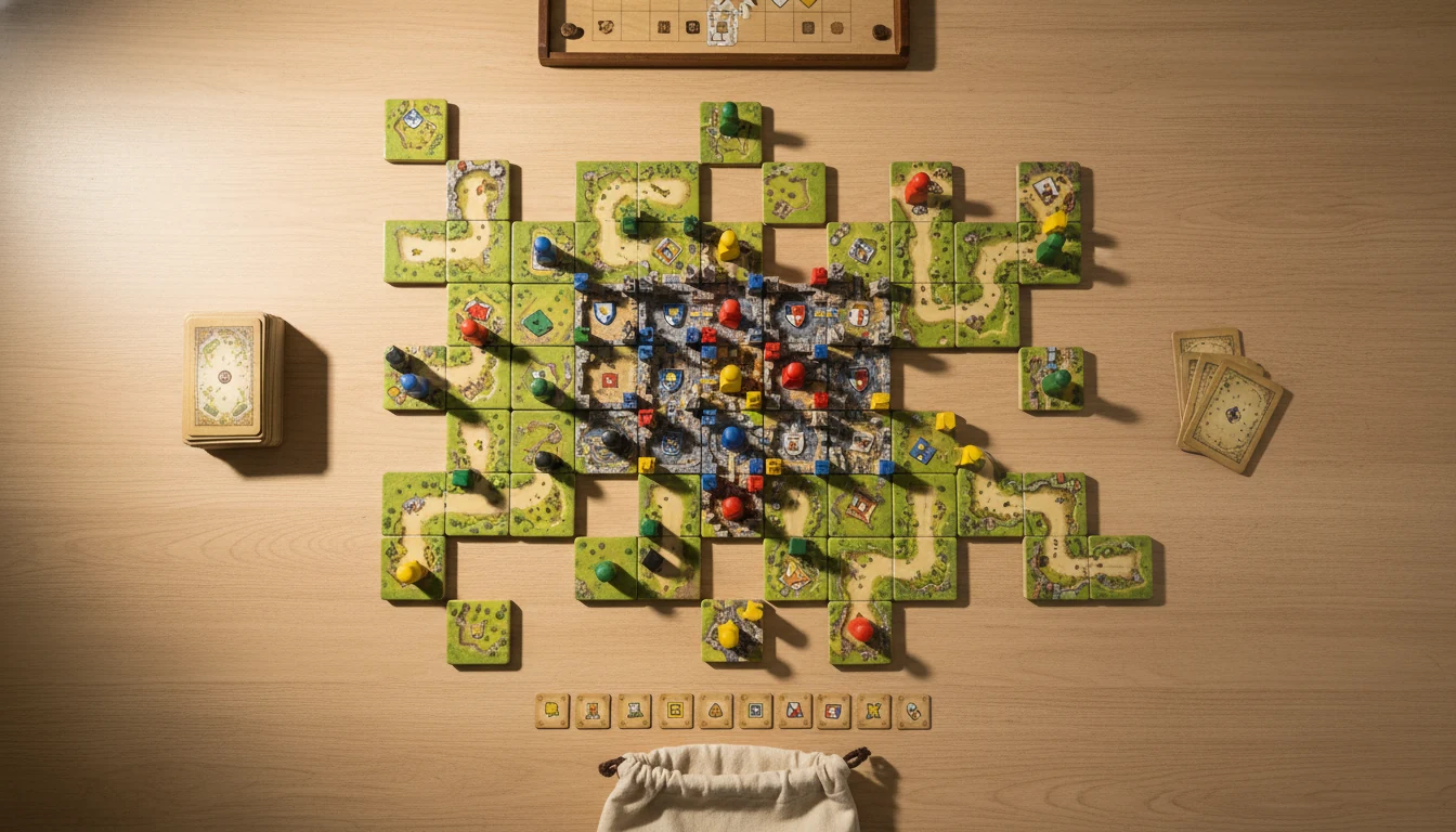 Carcassonne rules featured scene