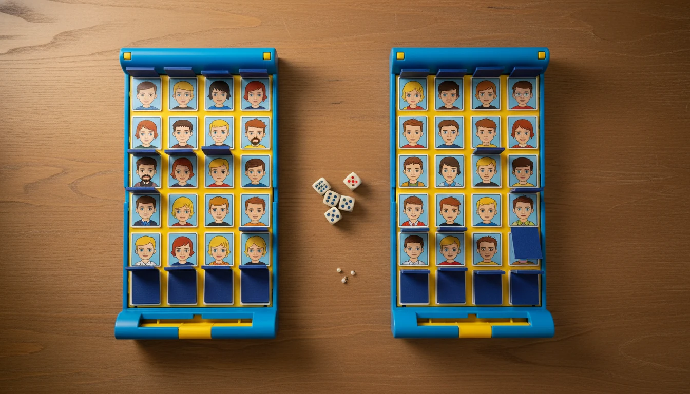 Guess Who? rules featured scene