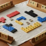 Rummikub Official Rules: How to Rearrange Tiles rummikub-can-you-rearrange-other-players-tiles-1
