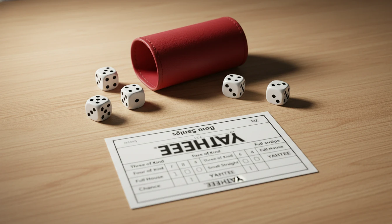 Yahtzee rules featured scene
