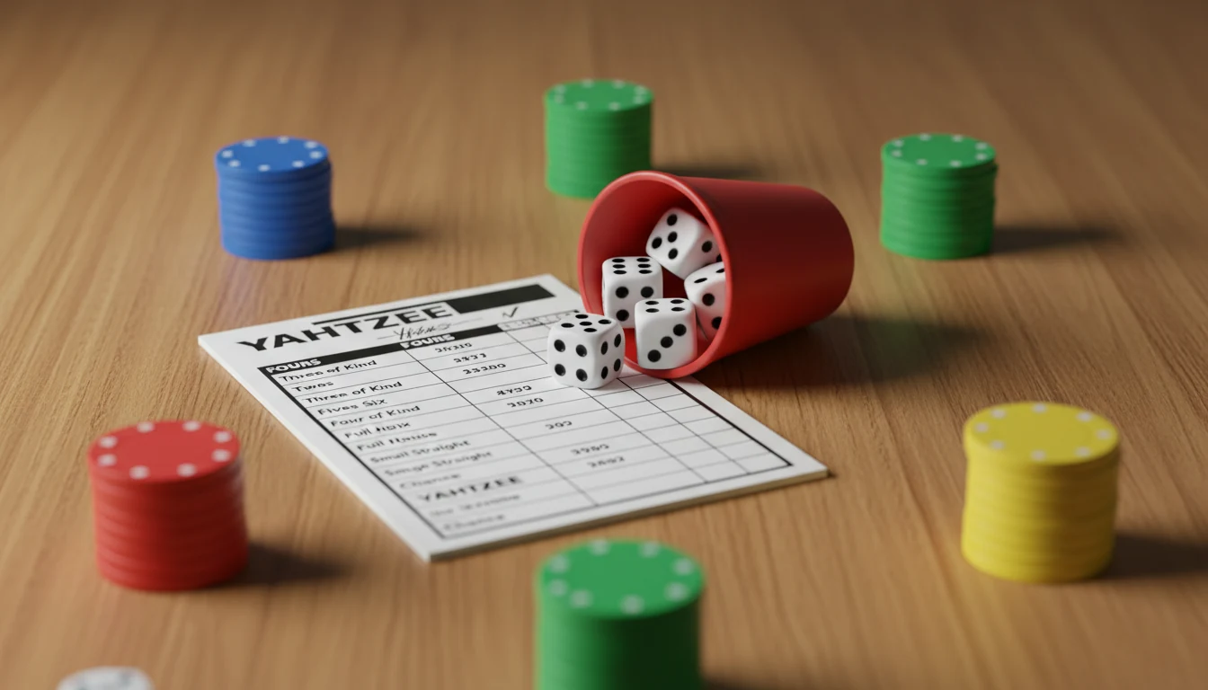 Yahtzee rules featured scene
