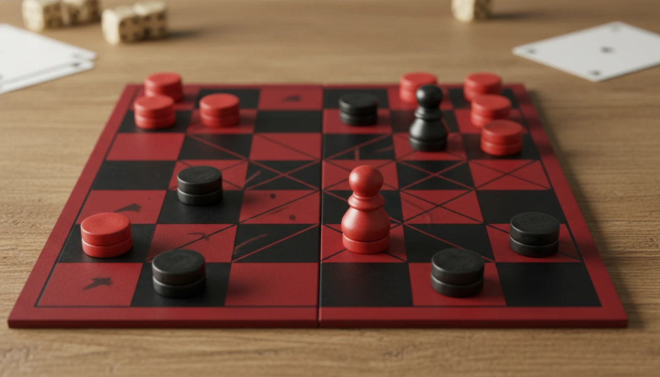Checkers rules featured scene