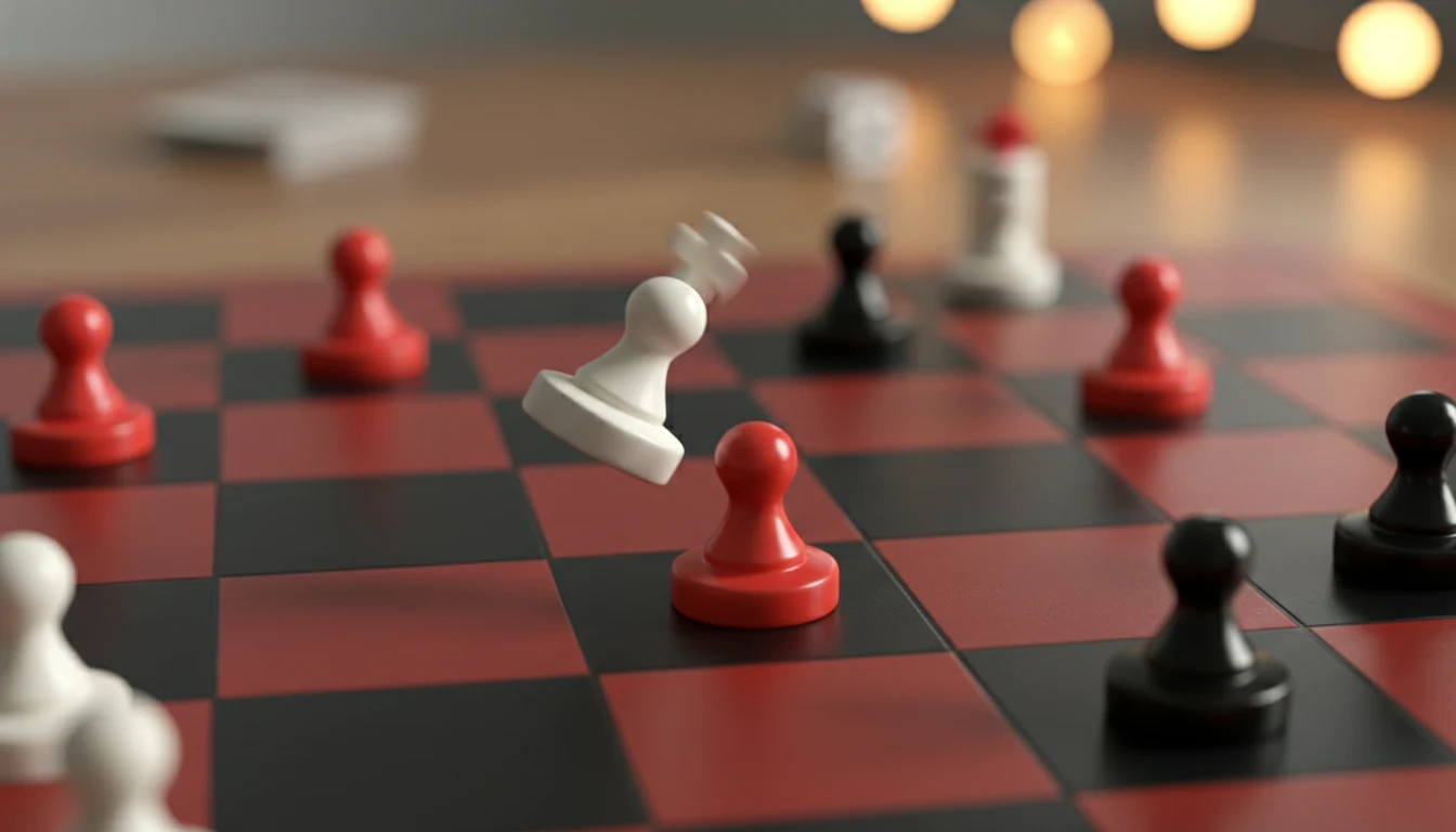 Checkers rules rule situation