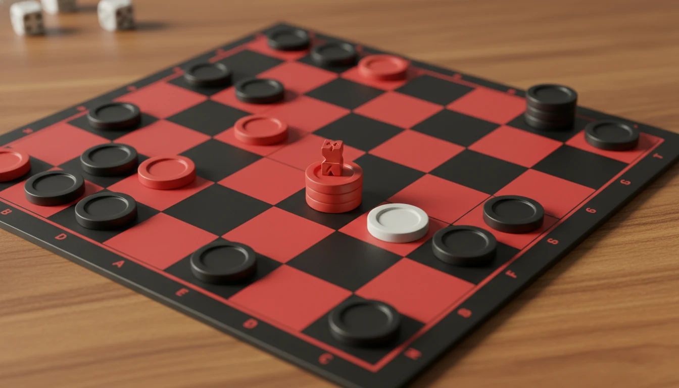 Checkers rules featured scene