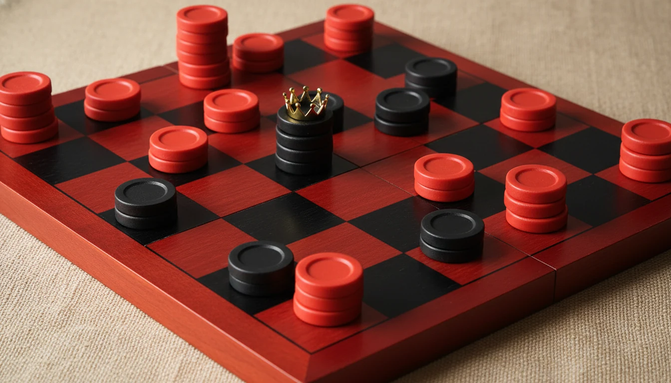 Checkers rules featured scene