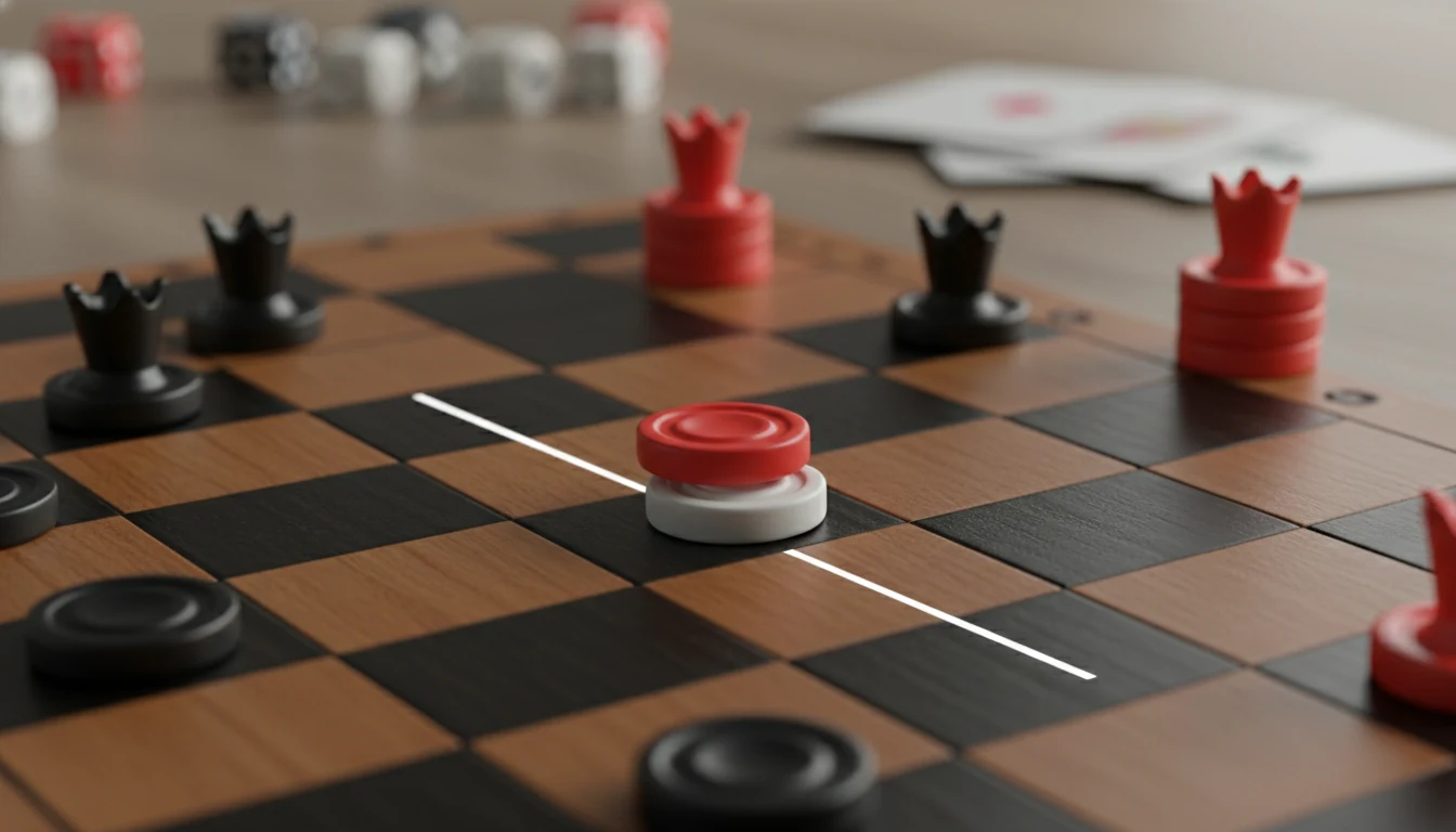 Checkers rules rule situation