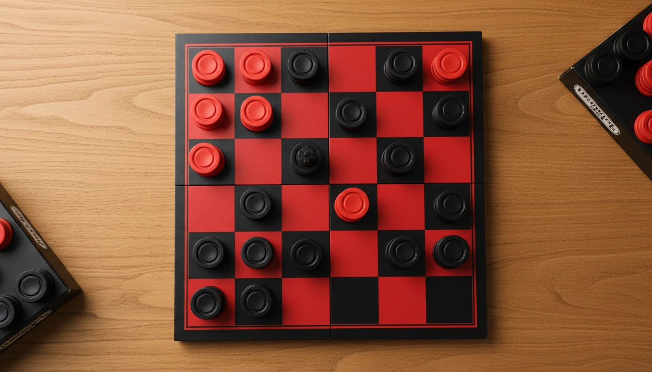 Checkers rules featured scene