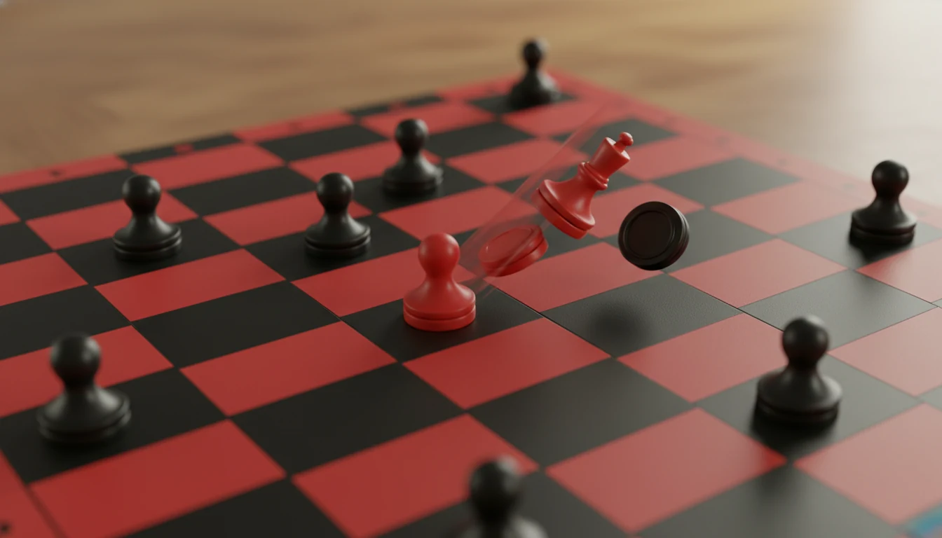 Checkers rules rule situation