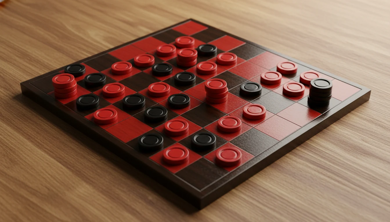 Checkers rules featured scene