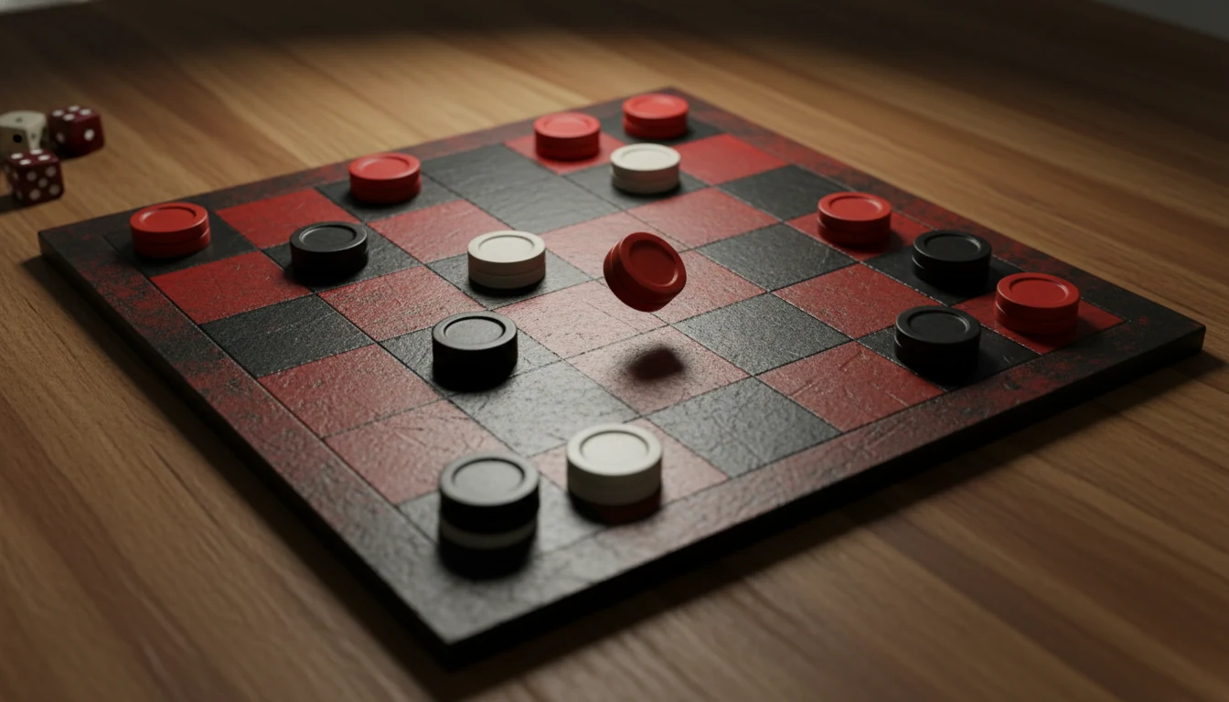 Checkers rules featured scene