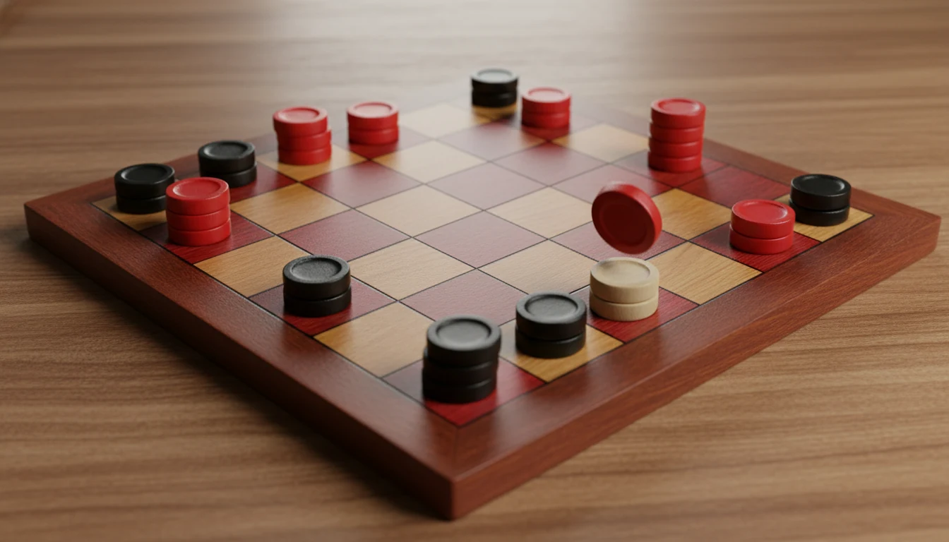 Checkers rules featured scene
