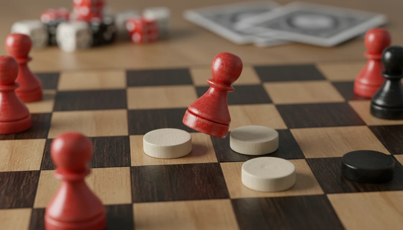 Checkers rules rule situation